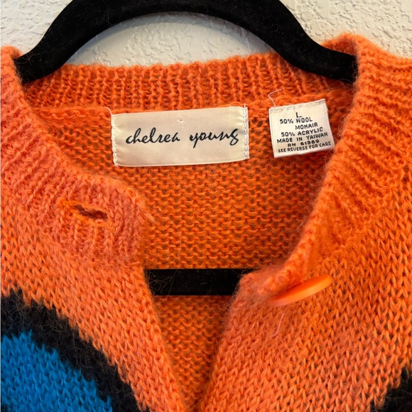 Colorful Women's Sweater by Chelsea Young - Picture 6 of 9